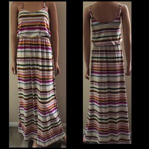 American Rag Britney Striped Maxi Dress